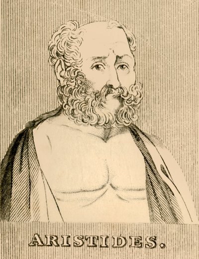 Aristides, 530-468 f.Kr., 1830. af Unbekannt