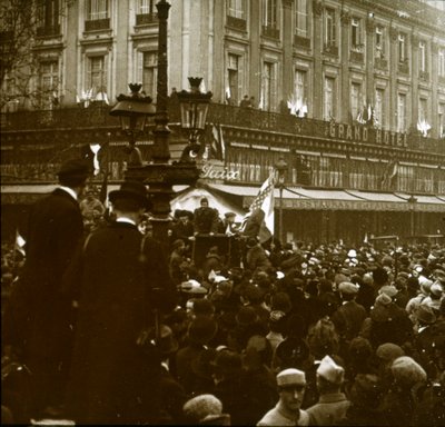 Våbenstilstand, Paris, 1918 af Unbekannt