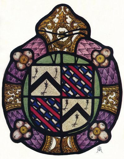 Arms of Sir Reginald Bray, K.G., c1900, 1936 af Unbekannt