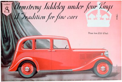 Armstrong Siddeley Motors annonce, 1937 af Unbekannt