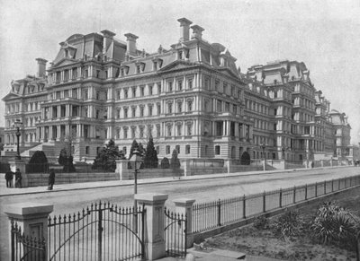 Army and Navy Building, Washington DC, USA, c1900. af Unbekannt