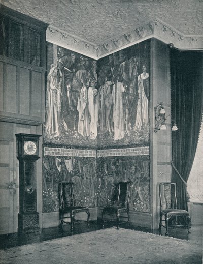 Arras Tapestry i Stanmore Hall, 1898-9 af Unbekannt