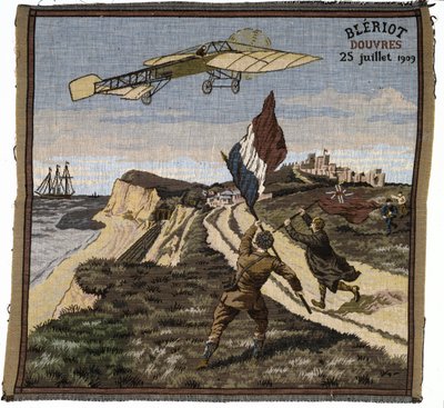 Louis Bleriots ankomst til Dover, England, 25. juli 1909 af Unbekannt