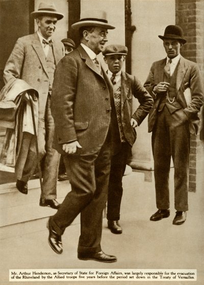 Arthur Henderson, 1929, 1935. af Unbekannt