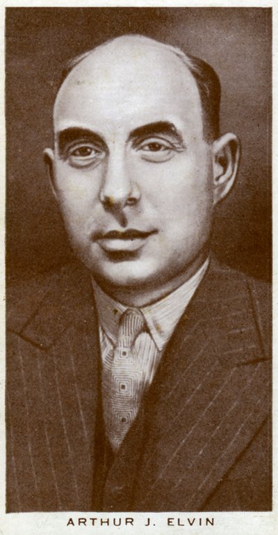 Arthur J Elvin, britisk boksepromotor, 1938 af Unbekannt
