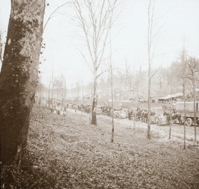 Artilleri, Somme, Nordfrankrig, c1914-c1918 af Unbekannt