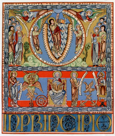 Himmelfart, c1155 af Unbekannt