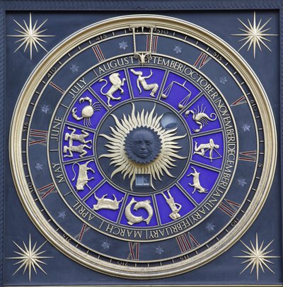Astrologiske tegn London Storbritannien af Unbekannt
