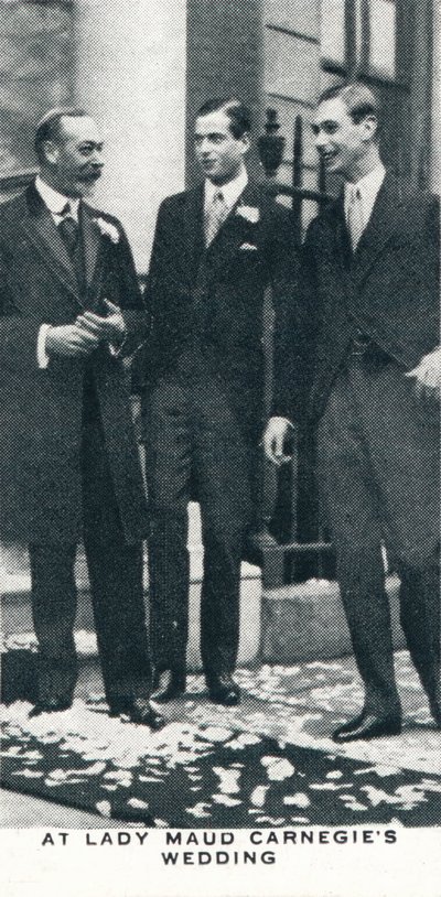 Ved Lady Maud Carnegies bryllup, 1923 1937 af Unbekannt