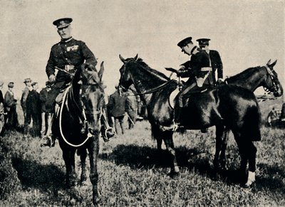 Ved Militære Manøvrer, c1916, 1945. af Unbekannt