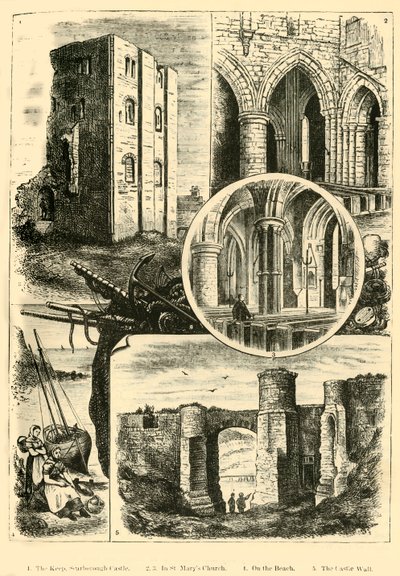 I Scarborough, 1898. af Unbekannt
