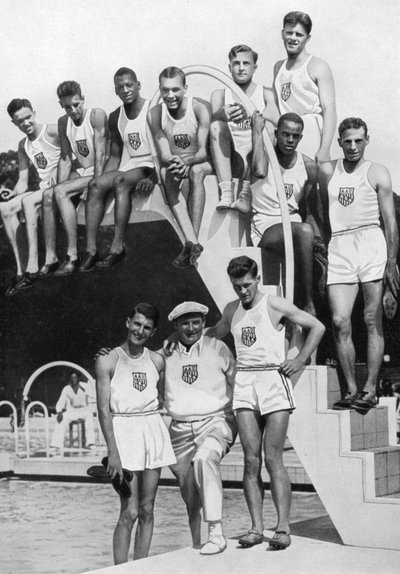 Atleter ved de amerikanske olympiske forsøg, 1932, 1936 af Unbekannt