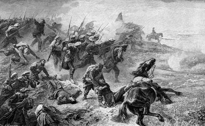 Angreb af baskiske karlister under oprøret 1872-1876, 1902 af Unbekannt