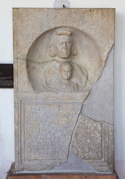 Aurelio Apio, stele af Unbekannt