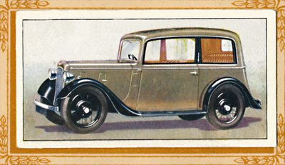 Austin Seven Ruby Saloon, c1936 af Unbekannt