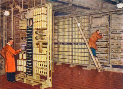 Automatisk telefoncentral, 1938 af Unbekannt