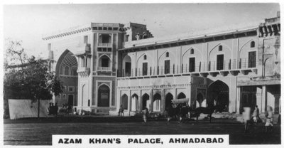 Azam Khans palads, Ahmedabad, Indien, c1925 af Unbekannt