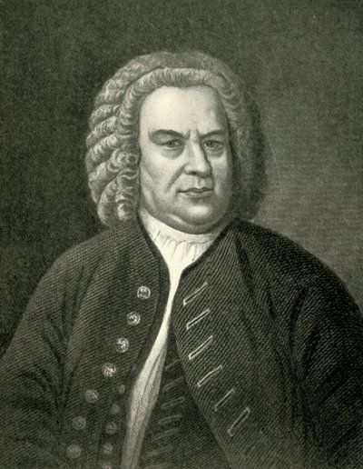 Bach, c1746, 1907. af Unbekannt