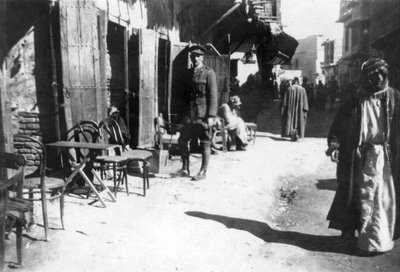 Bagdad basar, 1918 af Unbekannt