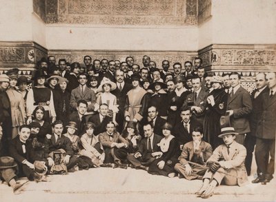 Ballets Russes i Sevilla, Spanien, 1916 af Unbekannt