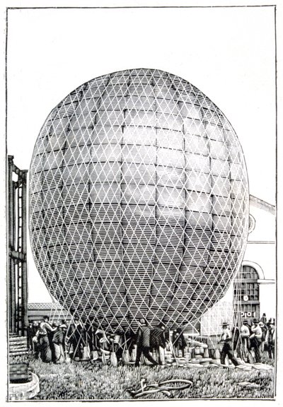 Ballon, 1888 af Unbekannt