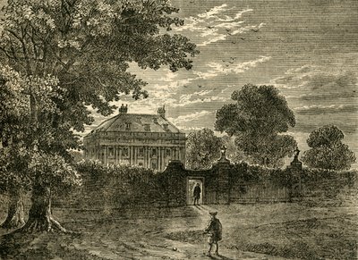Balmes Hus i 1750, c1876. af Unbekannt