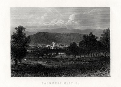 Balmoral Castle, Skotland, 1883 af Unbekannt