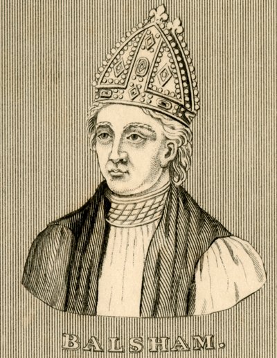 Balsham, død 1286, 1830. af Unbekannt