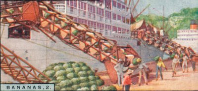 Bananas 2. - Lastning af et dampskib, Costa Rica, 1928 af Unbekannt