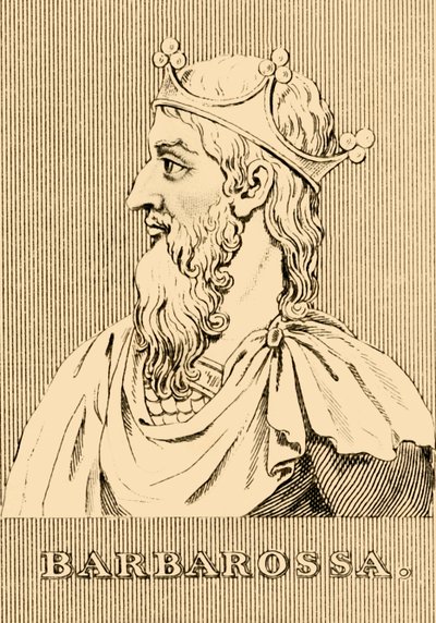 Barbarossa, 1122-1190, 1830. af Unbekannt