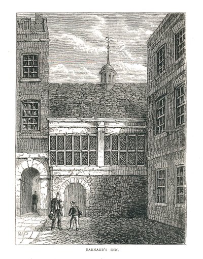 Barnards Inn, 1878 af Unbekannt