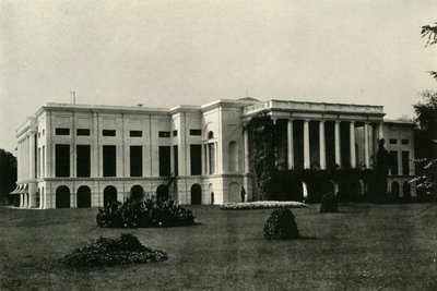 Barrackpore House, North Front, 1903, 1925. af Unbekannt