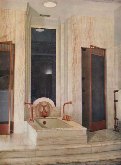 Badeværelse af F. D. Blake, W. N. Froy & Sons, 1939 af Unbekannt