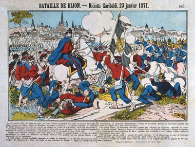 Slaget ved Dijon, fransk-preussisk krig, 23. januar 1871 af Unbekannt
