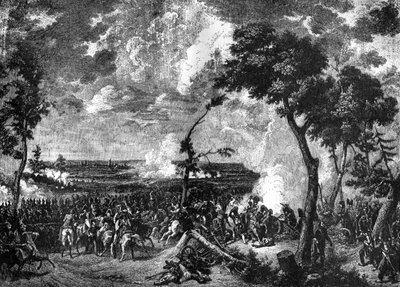 Slaget ved Hanau, Tyskland, 30.-31. oktober 1813 1882-1884. af Unbekannt