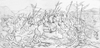 Slaget ved Hastings, 1066, 1835. af Unbekannt