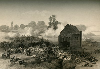 Slaget ved Long Island, 1877. af Unbekannt