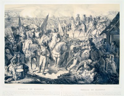 Slaget ved Marengo, 14. juni, 1800 af Unbekannt
