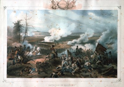 Slaget ved Marengo, 14. juni 1800 af Unbekannt