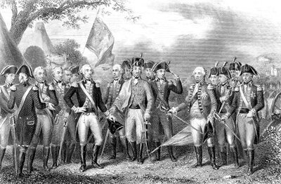 Slaget ved Yorktown, Virginia, Amerikansk Uafhængighedskrig, 1781 af Unbekannt