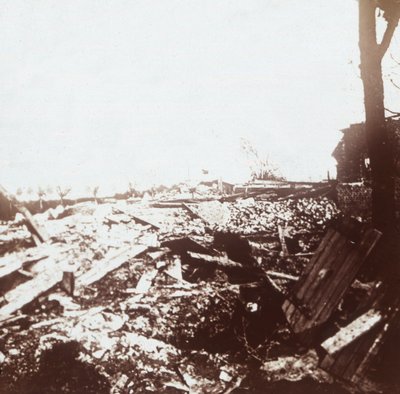 Battlefield, Roeselare, Flandern, Belgien, c1914-c1918 af Unbekannt