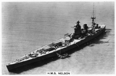 Slagskib HMS Nelson, 1937 af Unbekannt