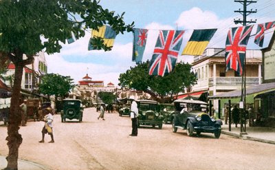 Bay Street, Nassau, Bahamas, 1931 af Unbekannt