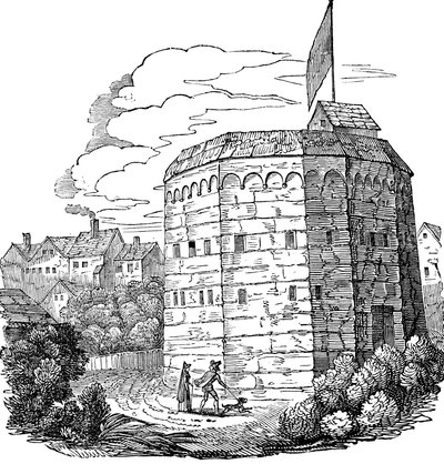 Bear Garden, Southwark, London, 1574 af Unbekannt