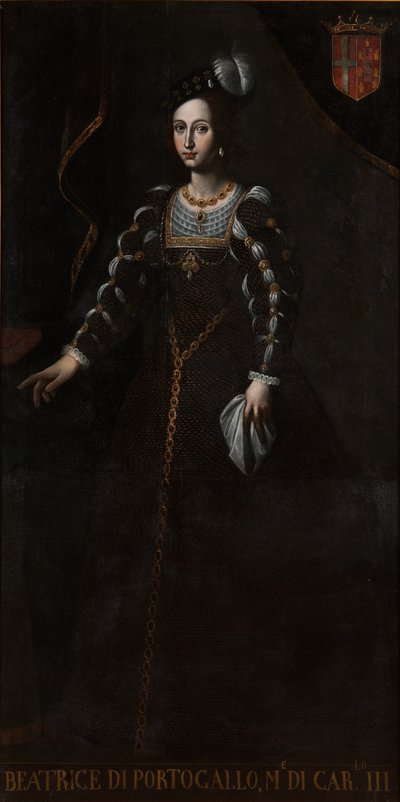 Beatrice af Portugal 1504-1538, hertuginde af Savoyen af Unbekannt