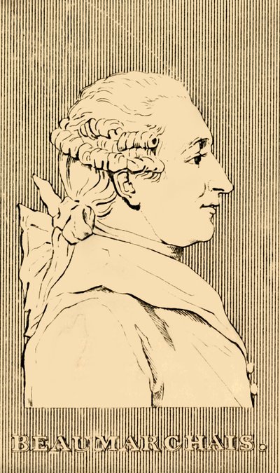 Beau Marchais, 1732-1799, 1830. af Unbekannt