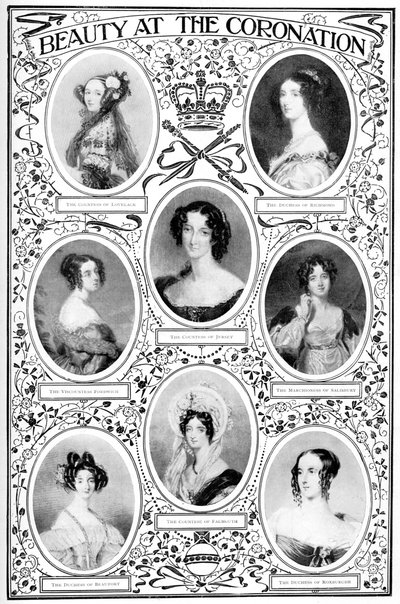 Skønhed ved kroningen, 1837, 1901 af Unbekannt