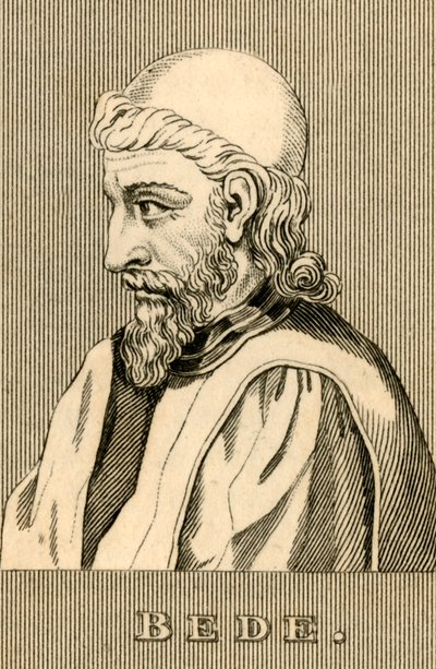 Bede, 672-735, 1830. af Unbekannt