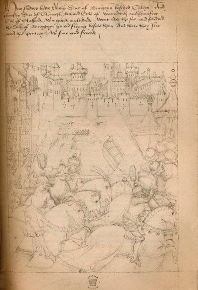 Før Calais, 1903 af Unbekannt