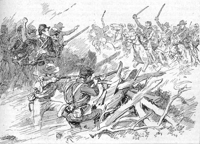 Bag The Rough Breastworks Lay The Michigan Men, 1902 af Unbekannt